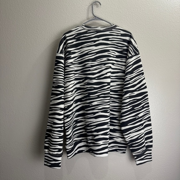 Supreme Box Logo Crewneck (FW22) Zebra Size XL - Picture 5 of 8